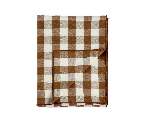 ANDREA HOUSE MS22044 Camino Vichy Marron 55X140Cm