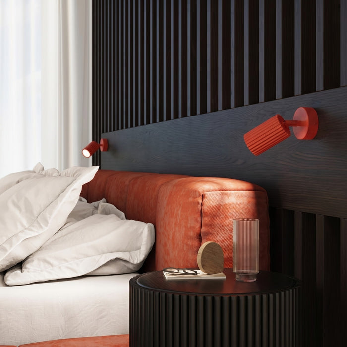 SOLLUX SL.2330 Plafón KARBON 10 rojo