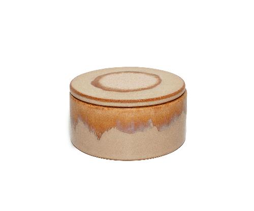 ANDREA HOUSE AX75070 Vela Cerámica Petra Ø12,5X6,5Cm