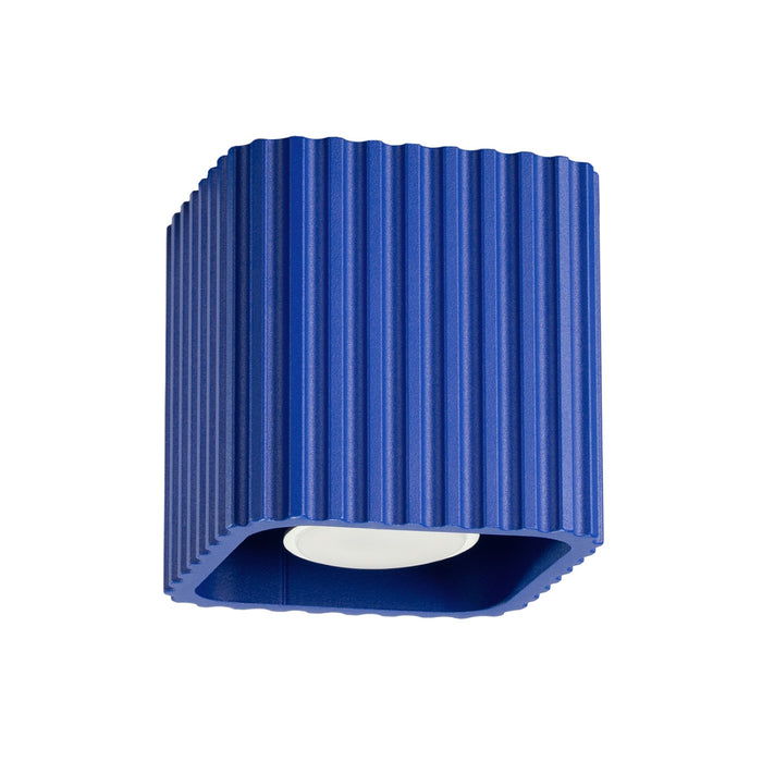 SOLLUX SL.3064 Lámpara De Techo Riff 1 Azul Ultramar Gu10