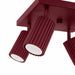 SOLLUX SL.2304 Plafón Karbon 4 Borgoña