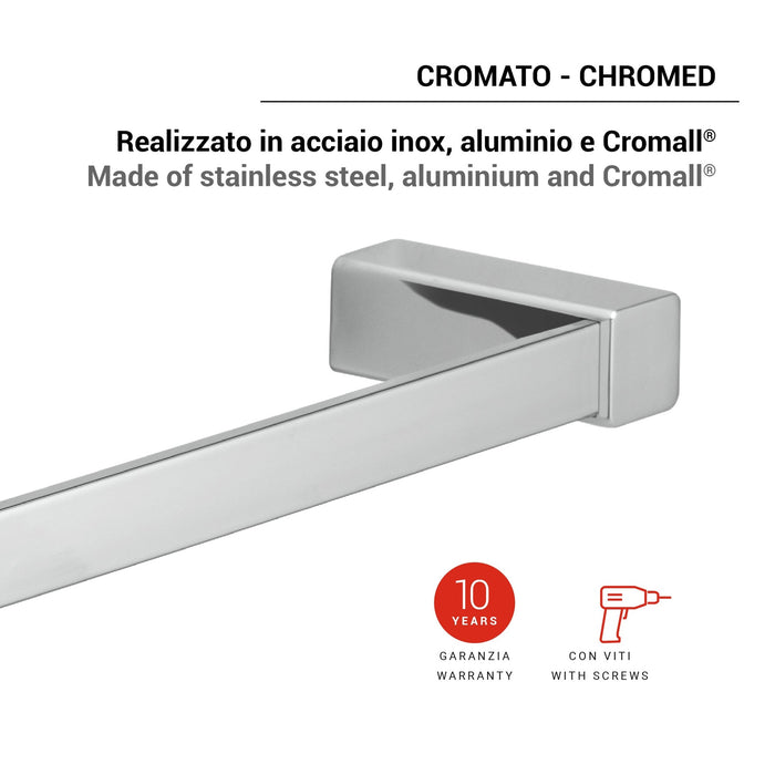 GEDY SG213013000 SPLUGA Toallero Cromo