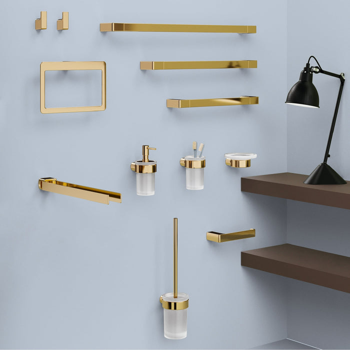GEDY PI238700000 PIRENEI Toallero Doble Oro