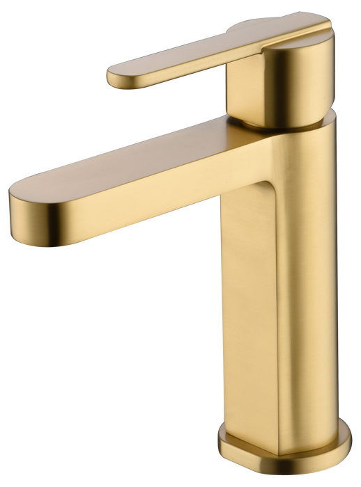 IMEX BDR001-1OC ROMA Monomando Lavabo Oro Cepillado