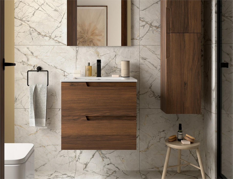 SALGAR VIMA Mueble+Lavabo Color Nogal Maya