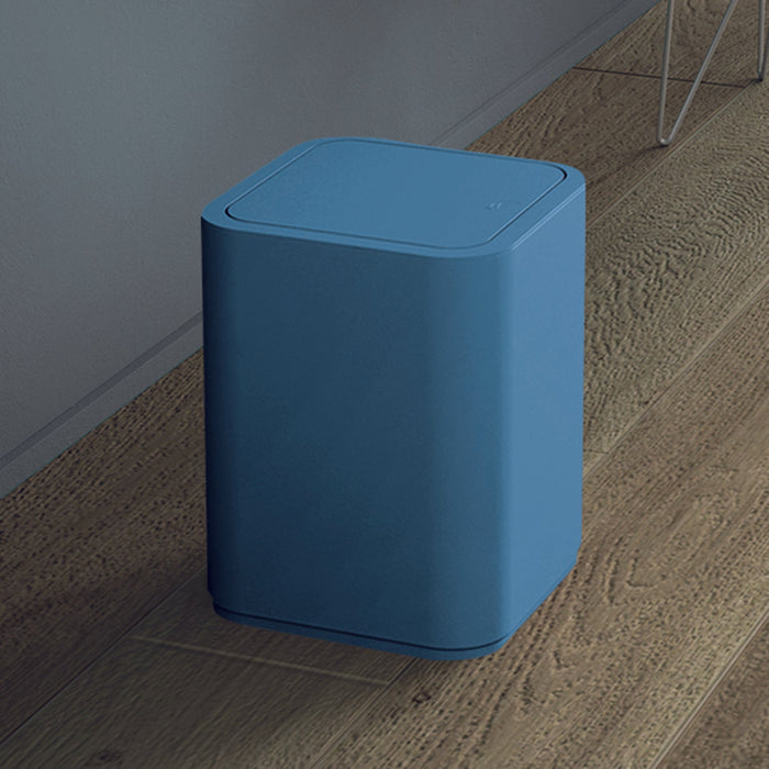 GEDY 63098600900 SEVENTY Papelera Con Tapa 8 Litros Azul Celeste