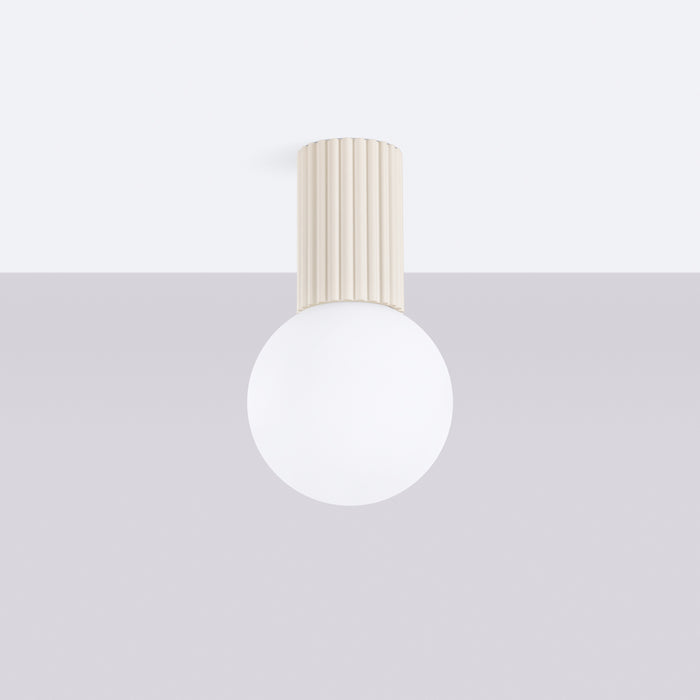 SOLLUX SL.1718 HALO Lámpara De Techo Beige Ip44