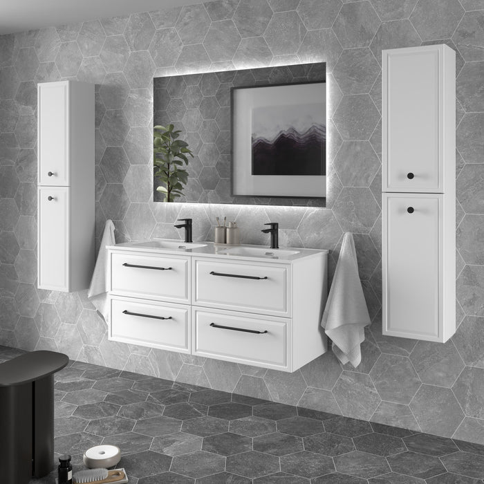 SALGAR 121797 RUNA Mueble+Lavabo IBON 120cm Blanco Mate