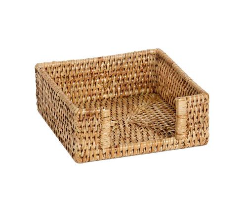 ANDREA HOUSE MS73185 Servilletero Ratan 20X20X7Cm