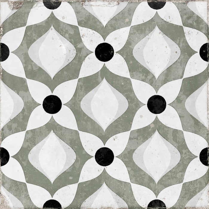 DUNE NANTES OLIVE 20x20 Porcelánico Esmaltado