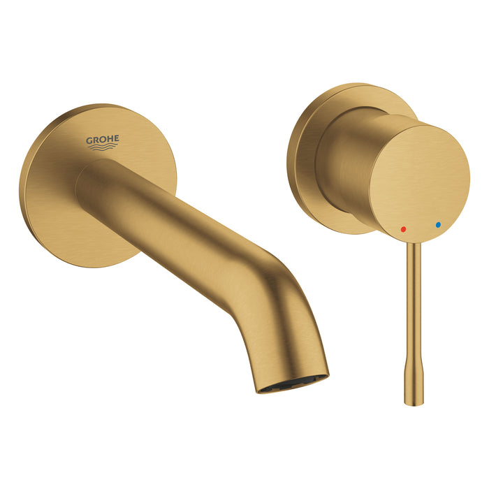 GROHE 29 192 GN1 ESSENCE Monomando Lavabo Mural Tamaño M Oro Cepillado