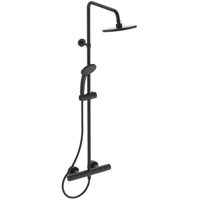 IDEAL STANDARD A7545XG CERATHERM T25 Grifo Termostático Gran Ducha Negro Seda