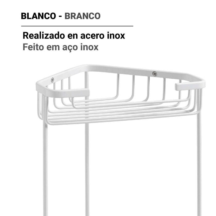 GEDY 24810200900 AUGUSTUS Esponjera Blanco