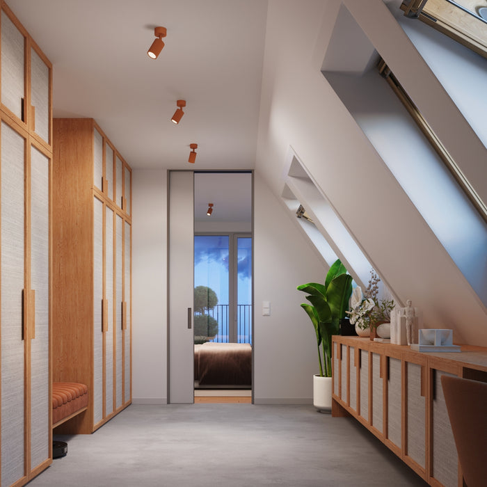SOLLUX SL.1916 Plafón KARBON 1 ocre rojo