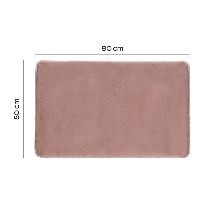 GEDY 96FY5080109 FUZZY Alfombra Rosa