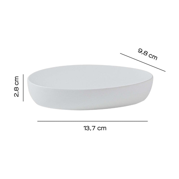 GEDY BR110200000 BRENDA Jabonera Blanco Mate