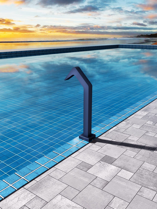 POOLIMEX CPN001/AAO NIÁGARA Rociador Cascada De Piscina 6Cm Acero S.316 Azul Océano