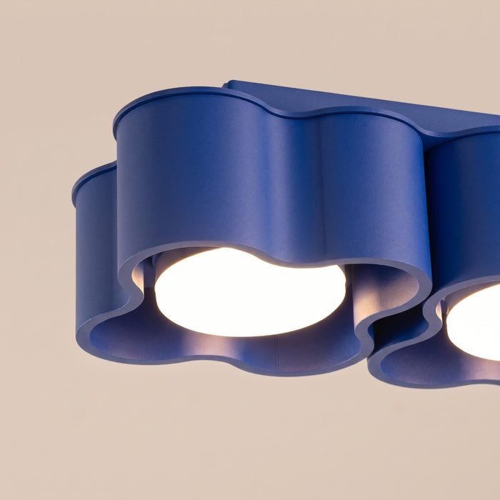 SOLLUX SL.3362 Lámpara De Techo Ovio 2 Azul Ultramar Gx53