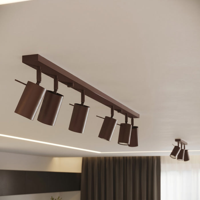 SOLLUX SL.2196 Plafón RING 2 marrón