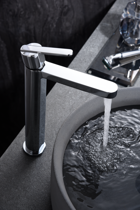 IMEX BDR001-3 ROMA Grifo de Lavabo Alto Cromo