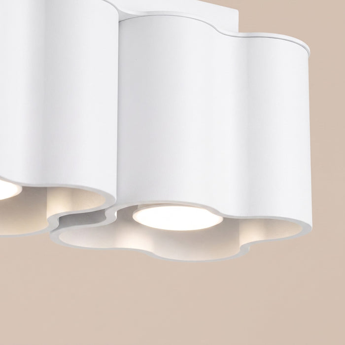 SOLLUX SL.3324 Lámpara De Techo Ovio 2 Blanca Gu10