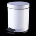 ARCOBAÑ 28PAP5B  Papelera Pedal Blanca 5l