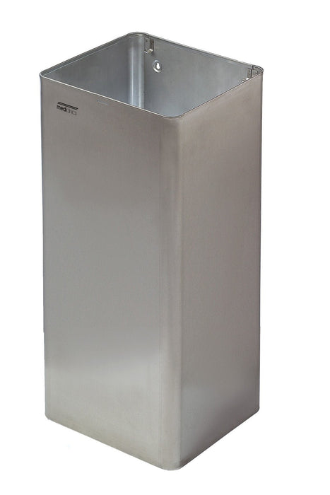 MEDICLINICS PP1080CS Papelera abierta Acero Mate