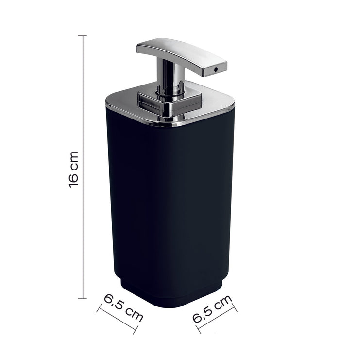 GEDY 63821400300 SEVENTY Dosificador Negro Mate