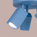 SOLLUX SL.3292 Lámpara De Techo Rayo 3P Azul Celeste