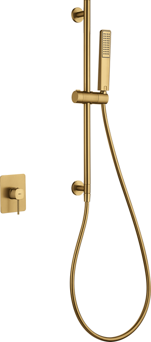IMEX SMF065/OC FIRENZE-SASSARI Conjunto Ducha Monomando Oro Cepillado