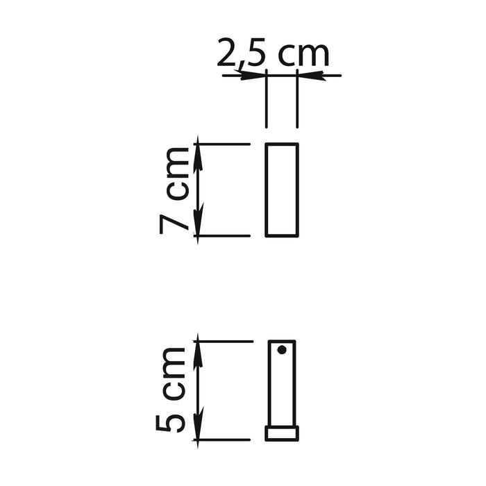 GEDY A5263800000 MAUI Percha Cepillado