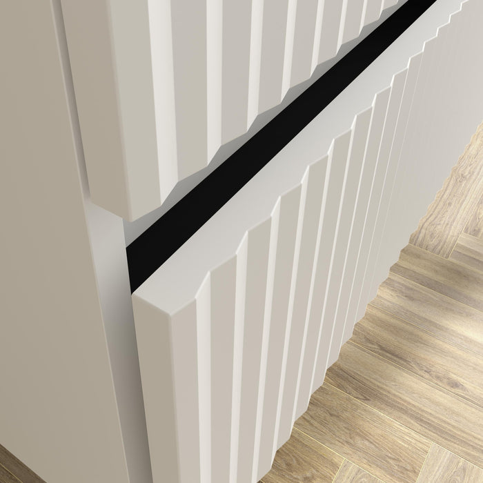SALGAR 121748 KIRA Mueble+Lavabo TOSCANA 140cm Blanco Mate