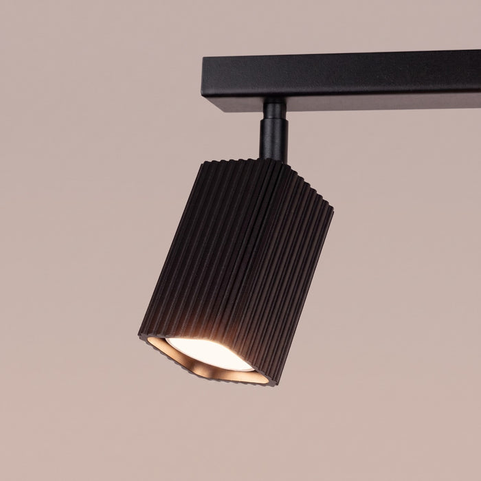 SOLLUX SL.3164 Lámpara De Techo Rayo 2 Negra