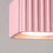 SOLLUX SL.3102 Lámpara De Techo Riff 1 Rosa Gx53