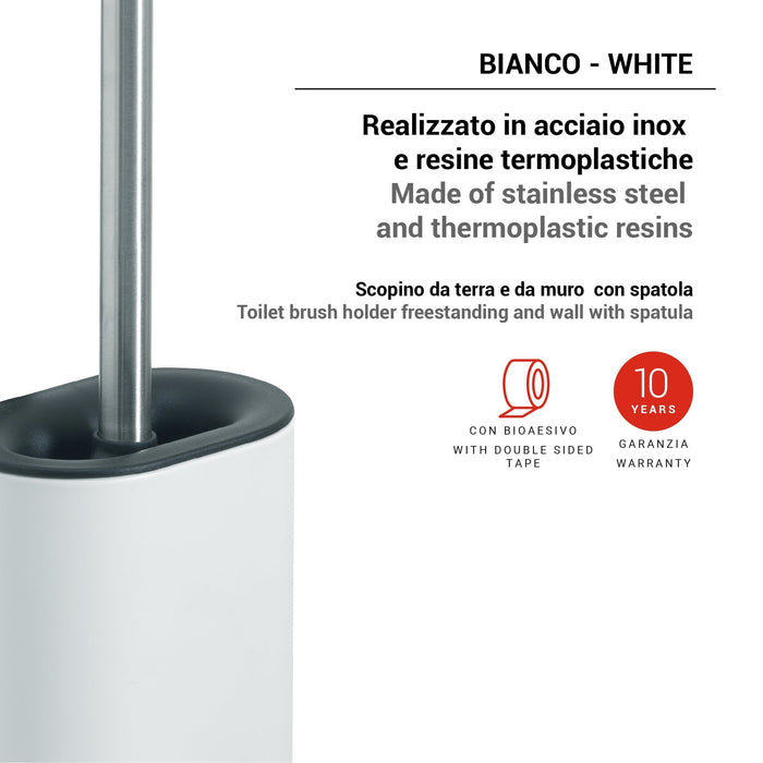 GEDY 68330200000 BIAGIO Escobilleros Blanco