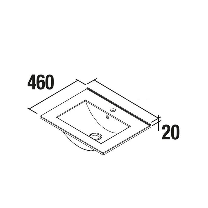 SALGAR ATTILA Conjunto Mueble de Baño Completo Roble África