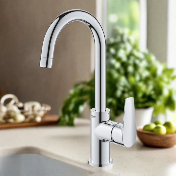 GROHE 23 911 001 BAUEDGE Grifo Monomando Lavabo Tamaño L Cromo