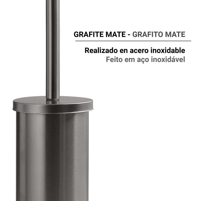 GEDY 52338100200 FLIP Escobillero Gun Metal