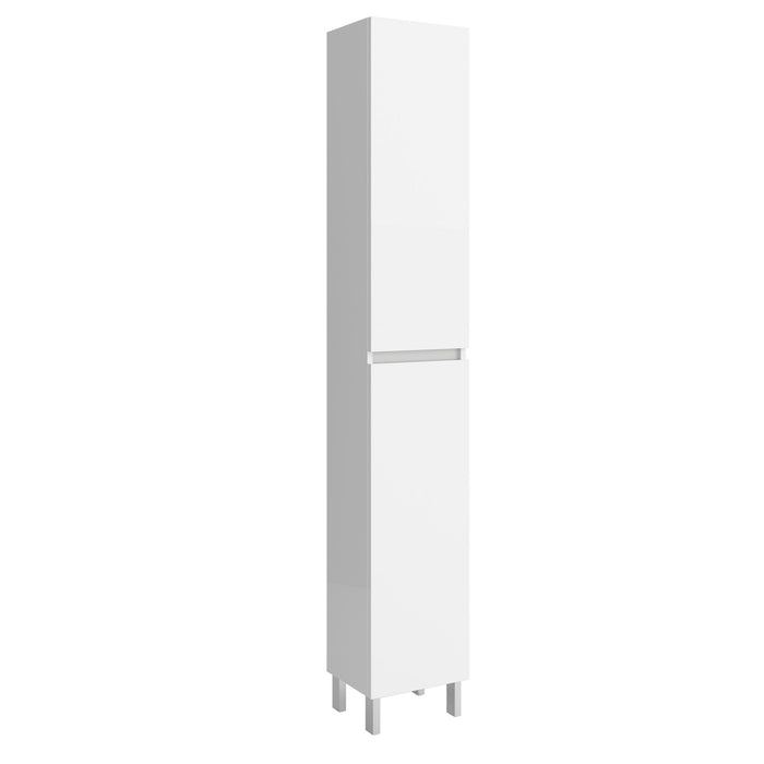 SALGAR 112581 INFINITY Armario Pie 2 Puertas Color Blanco Mate