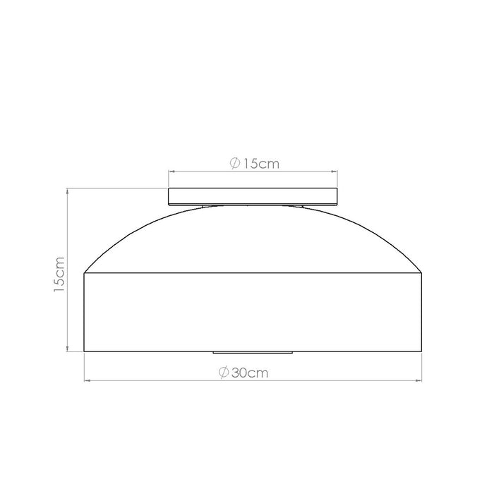 SOLLUX SL.2285 Plafón OMIQ rojo