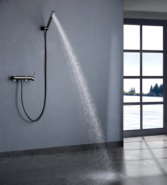 IMEX BDM039-5BGM MONZA Grifo Monomando Para Ducha Black Gun Metal