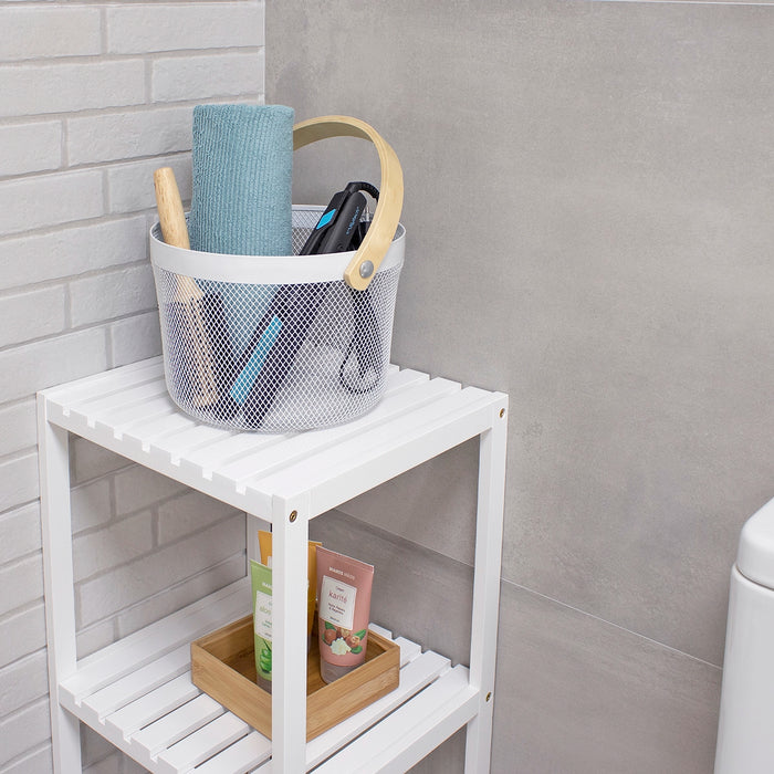NADI 11CL0100 ROUND Organizador Round Blanco