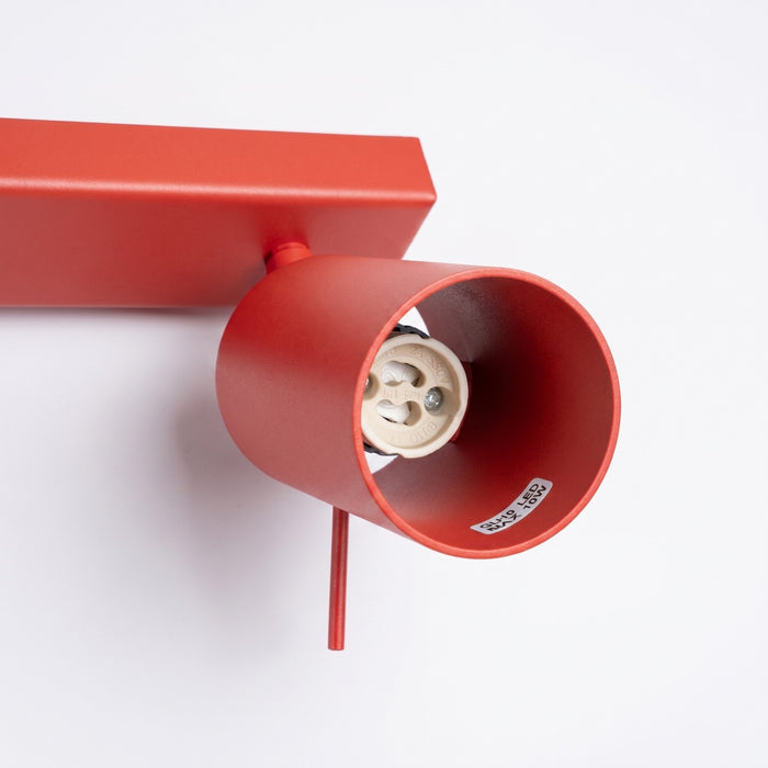 SOLLUX SL.2191 Plafón RING 3L rojo