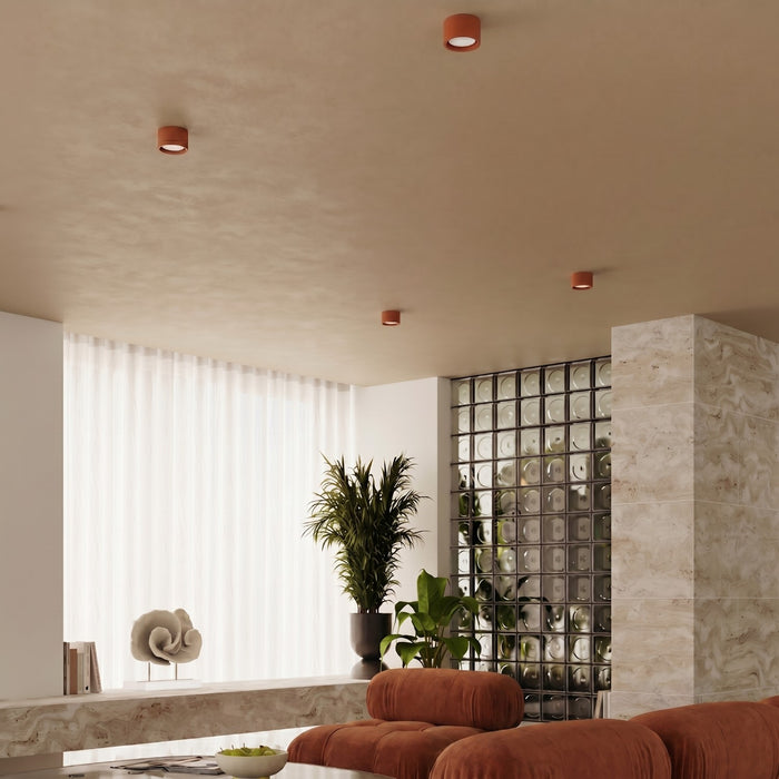 SOLLUX SL.2451 Plafón MODO 2 ocre rojo Gx53