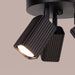 SOLLUX SL.3166 Lámpara De Techo Rayo 3P Negra