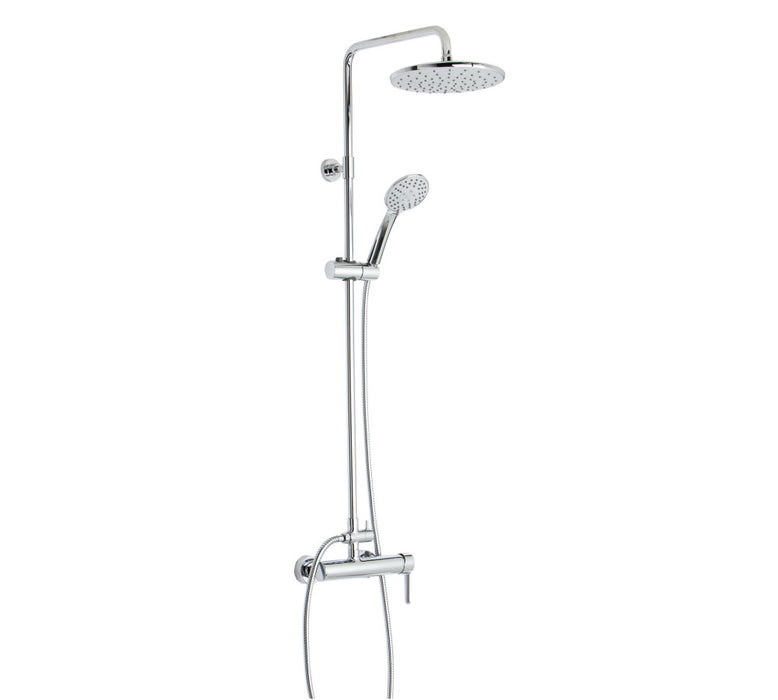 GENEBRE CM65110 19 OSLO Columna Grifo Monomando Fija con Equipo de Ducha