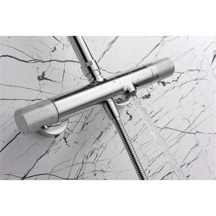 IMEX BTD038-B LINE Grifo Termostático Conjunto de Bañera Cromo