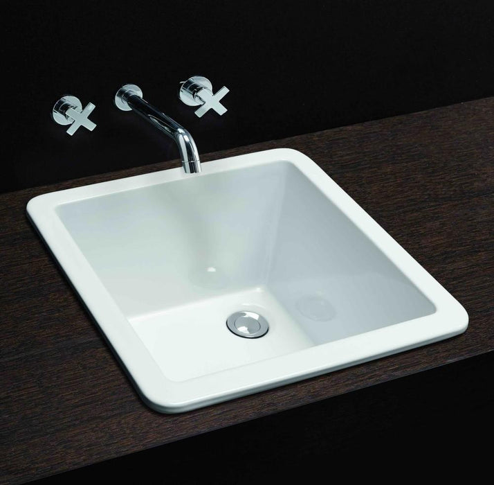 VALADARES 78618002 MONCHIQUE Pileta Lavadero 46x46 cm Blanco
