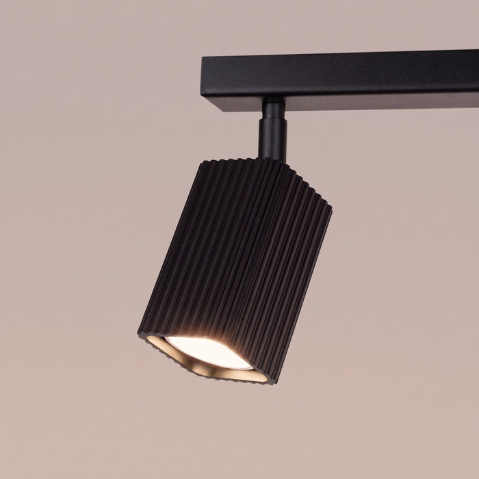 SOLLUX SL.3167 Lámpara De Techo Rayo 4L Negra