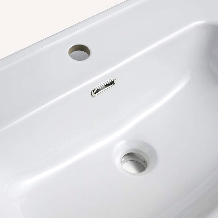 LLAVISAN 509064 Lavabo De Encastrar Cosmos 101X46X1,8 Blanco